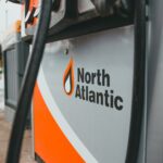 Petrol Station Logo on a Fuel Pump