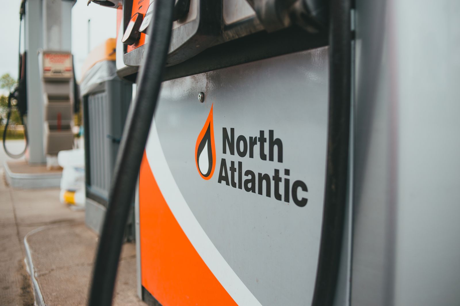 Petrol Station Logo on a Fuel Pump