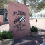 Las Vegas honors hometown hero Kyle Busch with memorial rock and numerous tributes