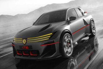 Wild Peugeot E-T16 concept reinvents iconic 205 eighties rally car Wild Peugeot E-T16 concept reinvents iconic 205 eighties rally car