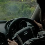 Person Driving a Car