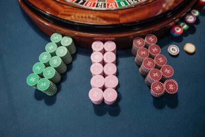Gambling Chips in a Game of Roulette